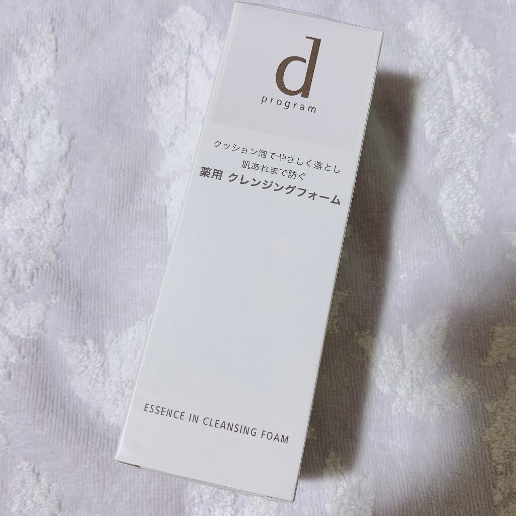 エッセンスイン クレンジングフォーム/d プログラム/洗顔フォームを使ったクチコミ(1枚目)