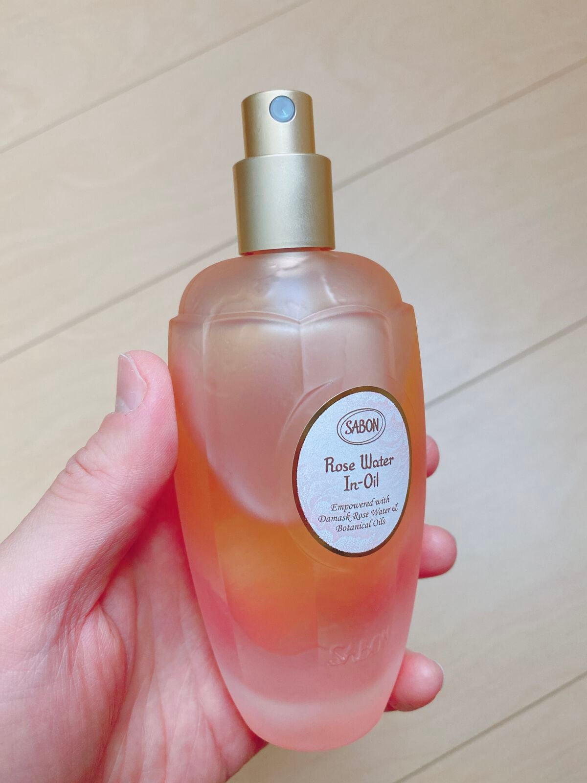 ローズウォーターインオイル/SABON/ミスト状化粧水を使ったクチコミ(1枚目)