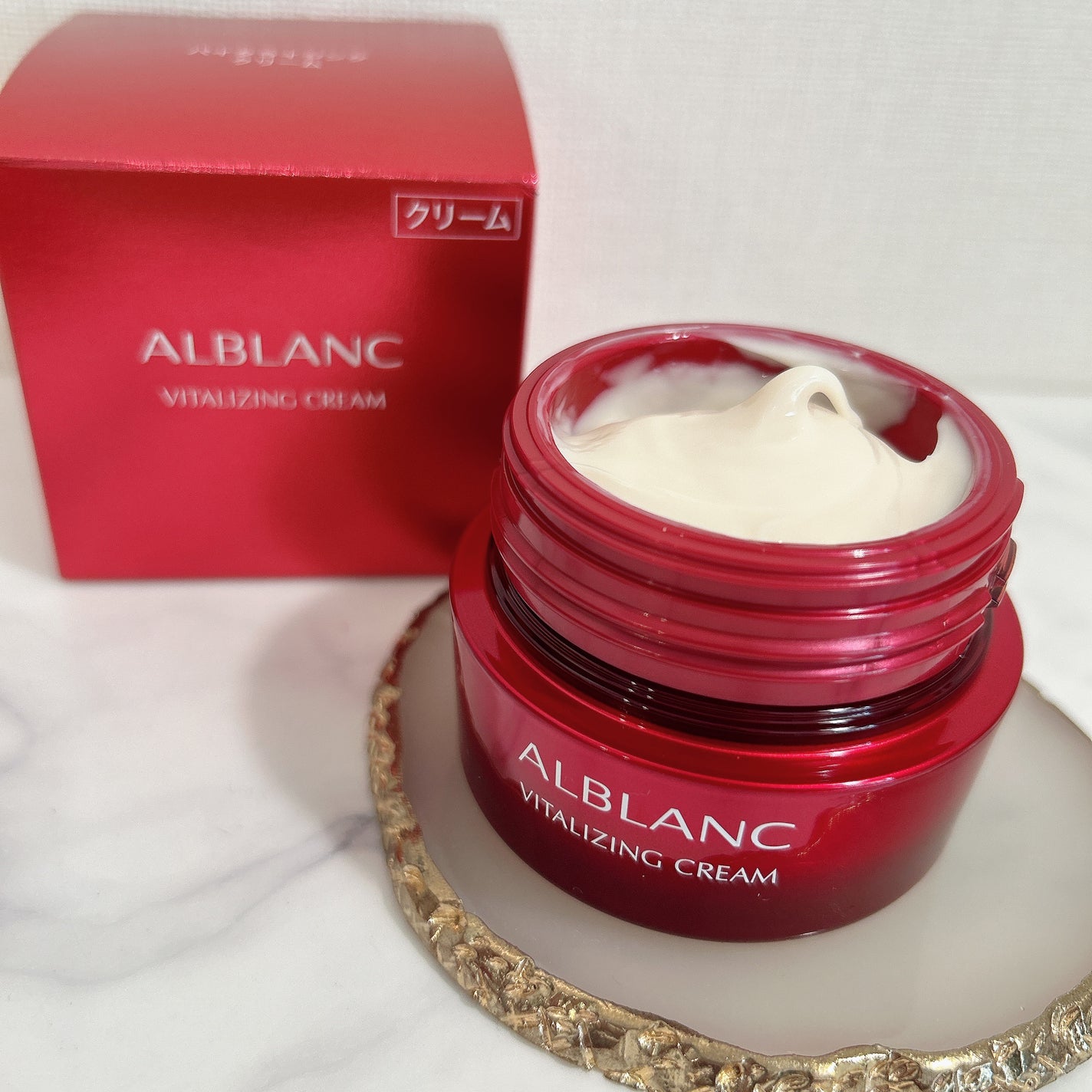 バイタライジングクリーム/ALBLANC/フェイスクリームを使ったクチコミ(2枚目)