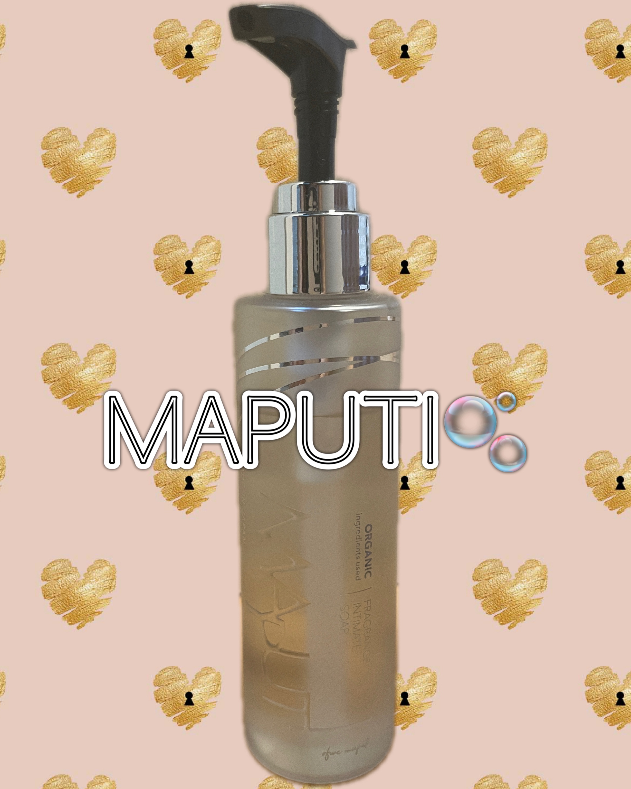 オーガニックフレグランスインティメイトソープ MAPUTI/MAPUTI/デリケートゾーンケアを使ったクチコミ（1枚目）