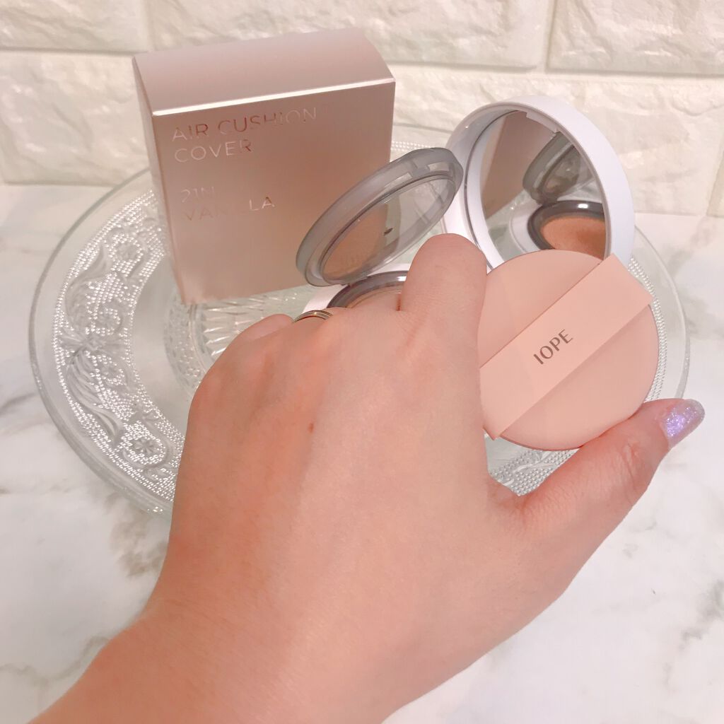 エアクッション カバー/IOPE/クッションファンデーションを使ったクチコミ(7枚目)