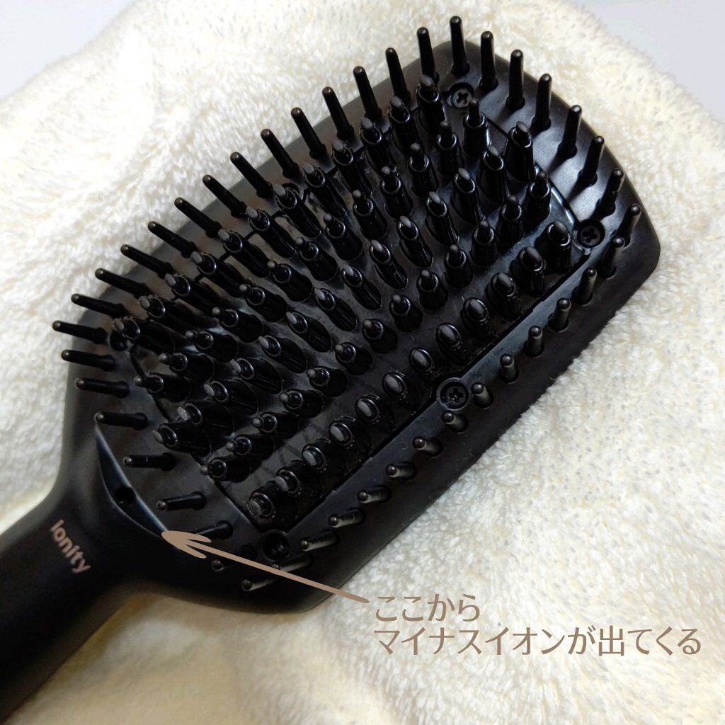 ブラシストレートアイロン イオニティ EH-HS30/Panasonic/ヒートブラシを使ったクチコミ(2枚目)