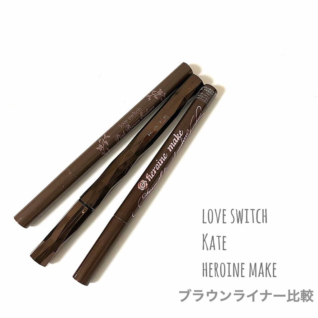 スムースリキッドアイライナー スーパーキープ/ヒロインメイク/リキッドアイライナーを使ったクチコミ(1枚目)