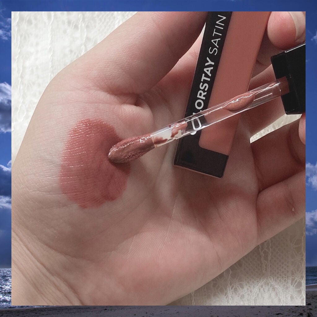 カラーステイ サテン インク/REVLON/口紅を使ったクチコミ(2枚目)