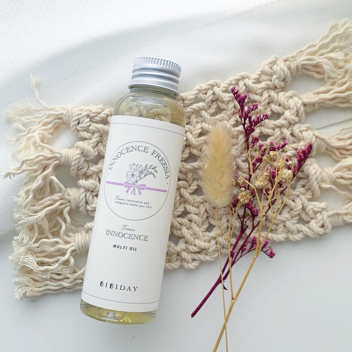 イノセンスフリージアマルチオイル/BIBIDAY/ヘアオイルを使ったクチコミ(1枚目)