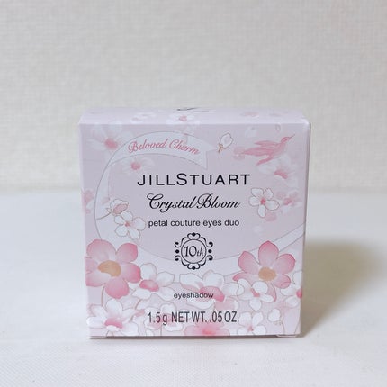 ジルスチュアート クリスタルブルーム ペタルクチュールアイズ デュオ/JILL STUART/アイシャドウパレットを使ったクチコミ(9枚目)
