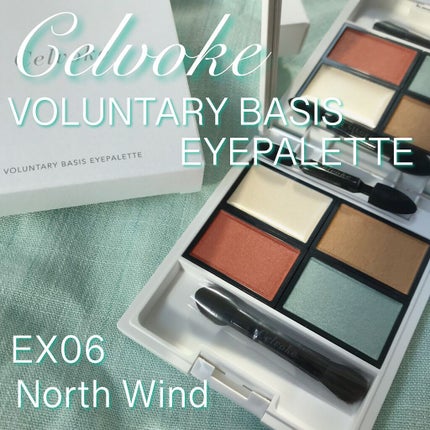 ヴォランタリーベイシス アイパレット/Celvoke/アイシャドウパレットを使ったクチコミ(1枚目)