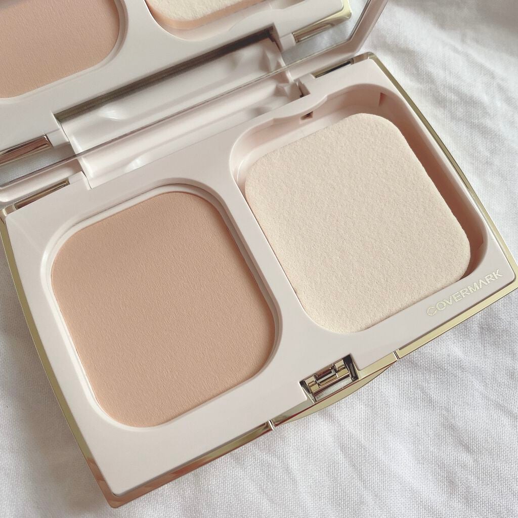 シルキー フィット/COVERMARK/パウダーファンデーションを使ったクチコミ(2枚目)