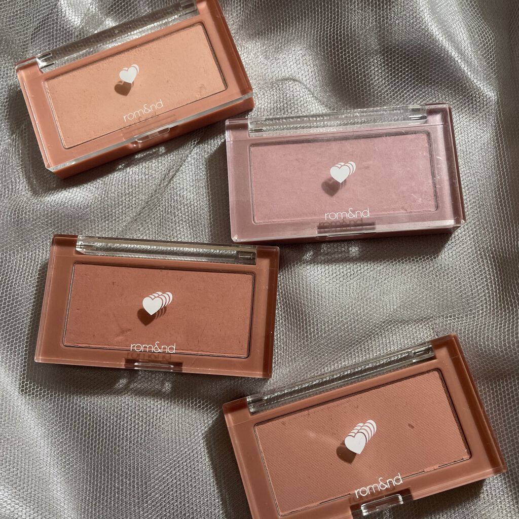 ベターザンチーク/rom&nd/パウダーチークを使ったクチコミ（2枚目）