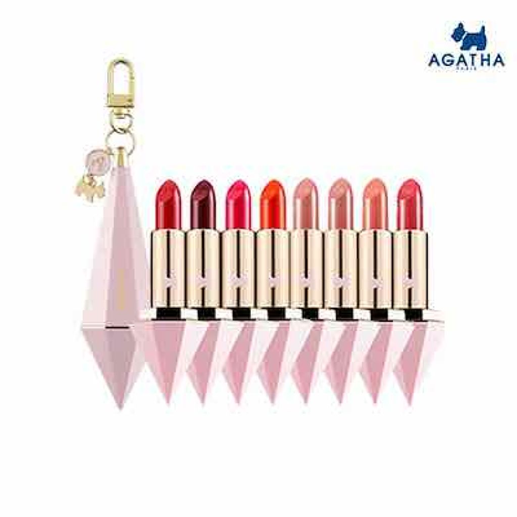 ジュエル型リップ(プレミエールリップスティック)/AGATHA（アガタ）/口紅を使ったクチコミ（3枚目）