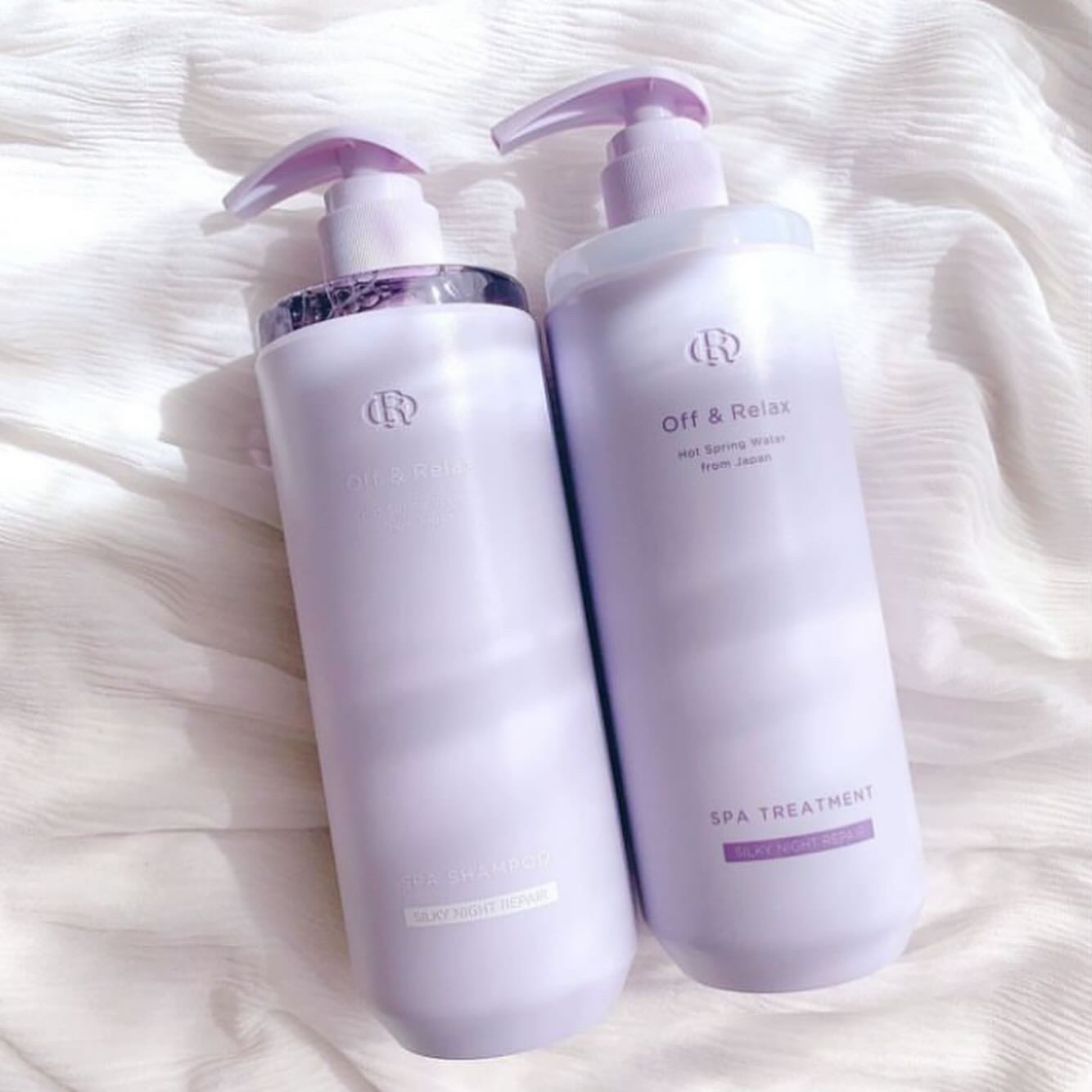 ＯＲ スパ・シャンプー／ヘアトリートメント シルキーナイトリペア/Off&Relax/市販シャンプーを使ったクチコミ（1枚目）