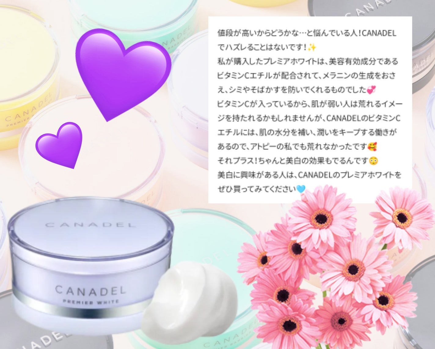 プレミアホワイト オールインワン/CANADEL/オールインワン化粧品を使ったクチコミ(1枚目)