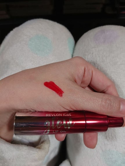 キス グロウ リップ オイル/REVLON/リップグロスを使ったクチコミ(1枚目)