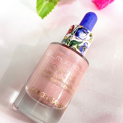 ソーラーグロウ ユニバーサル イルミネーティングドロップス/DOLCE&GABBANA BEAUTY/化粧下地を使ったクチコミ(1枚目)