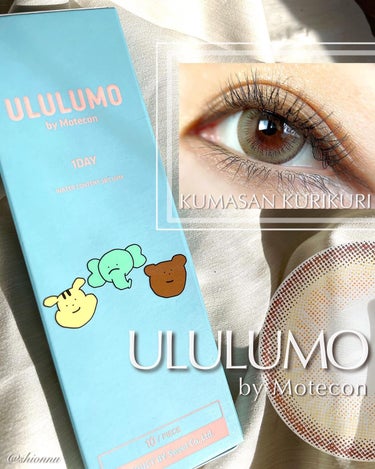 ウルルモ/ULULUMO by Motecon/カラーコンタクトレンズを使ったクチコミ（1枚目）