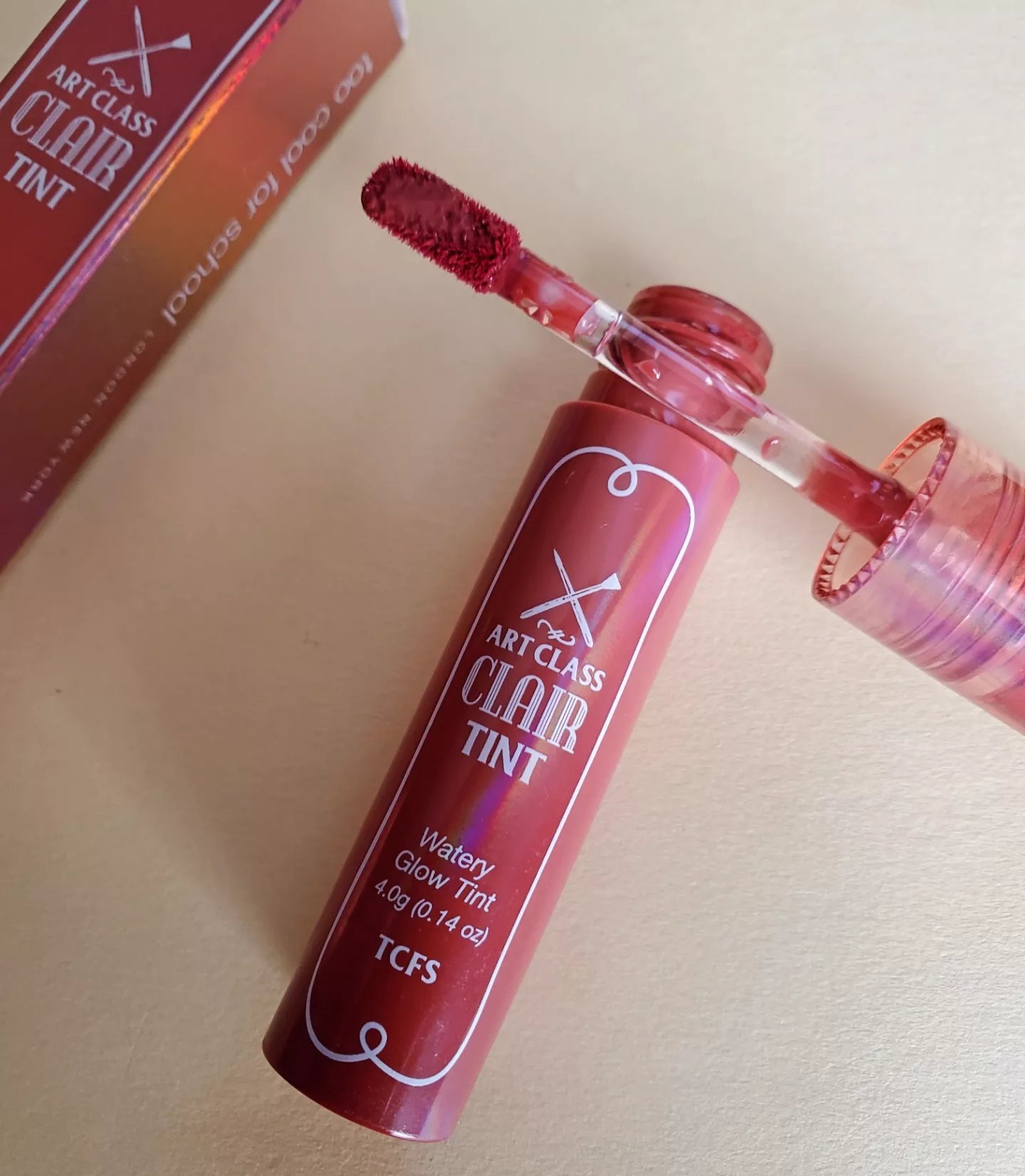 アートクラス クレアーティント/too cool for school/リップティントを使ったクチコミ（2枚目）