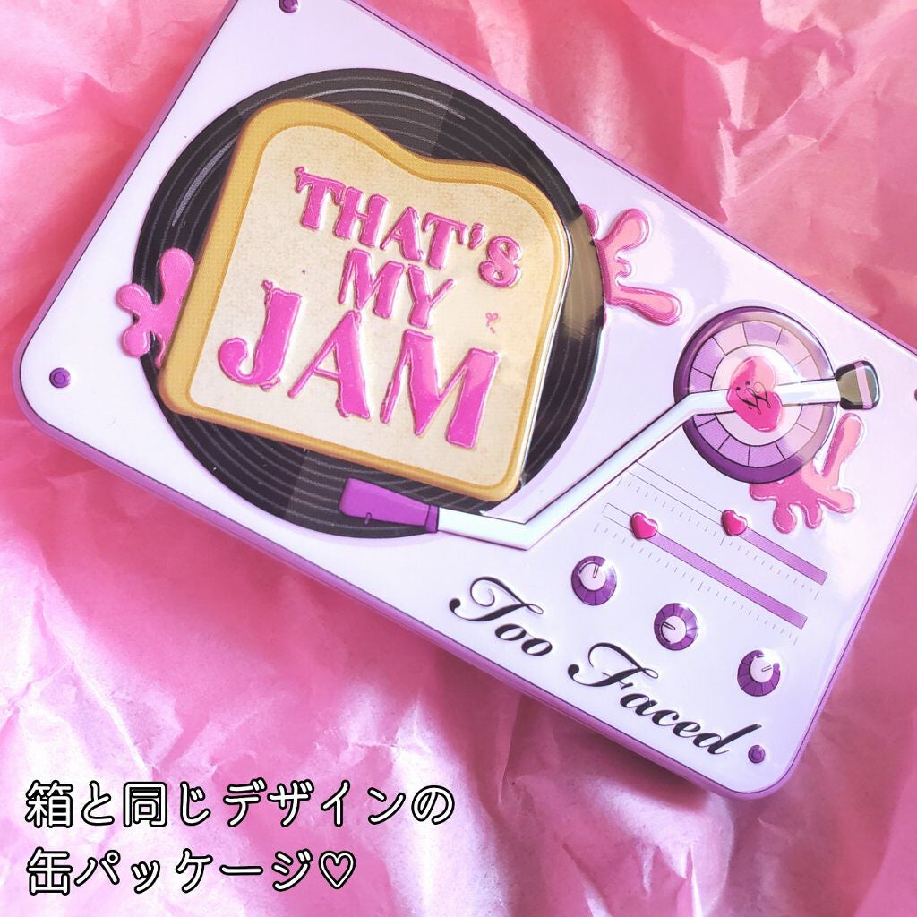 ザッツ マイ ジャム! ミニ アイシャドウ パレット /Too Faced/アイシャドウパレットを使ったクチコミ(2枚目)