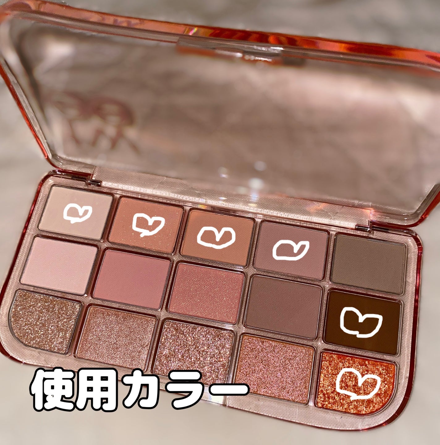 フィー モアムードアイパレット/fwee/アイシャドウパレットを使ったクチコミ(7枚目)