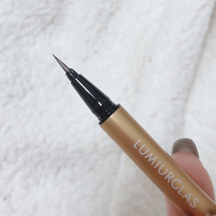 スキルレスライナー/LUMIURGLAS/リキッドアイライナーを使ったクチコミ(3枚目)