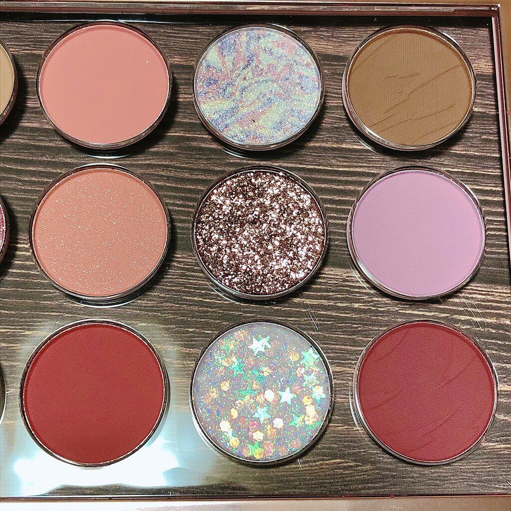 Hexze 12色 アイシャドウパレット プロアイ パレット アイプランナーパレット メイクパレット 高発色/HEXZE(ヘックスゼ)/アイシャドウパレットを使ったクチコミ(4枚目)