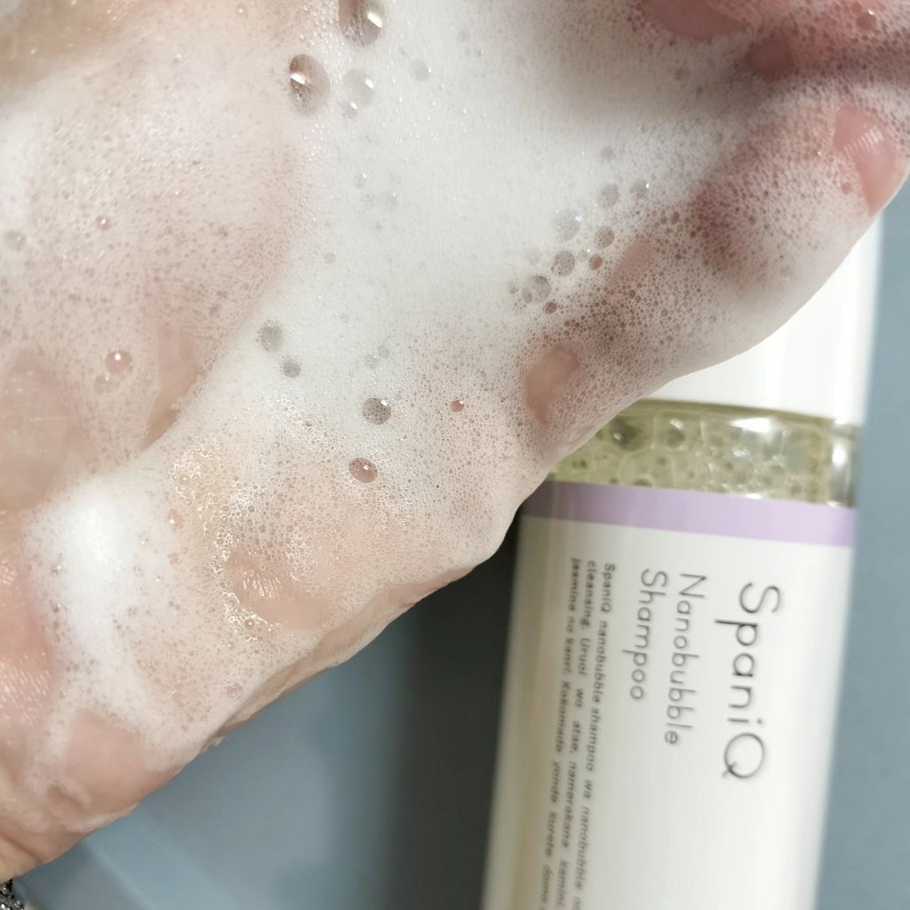 SpaniQ ナノバブルシャンプー/SpaniQ/市販シャンプーを使ったクチコミ（3枚目）