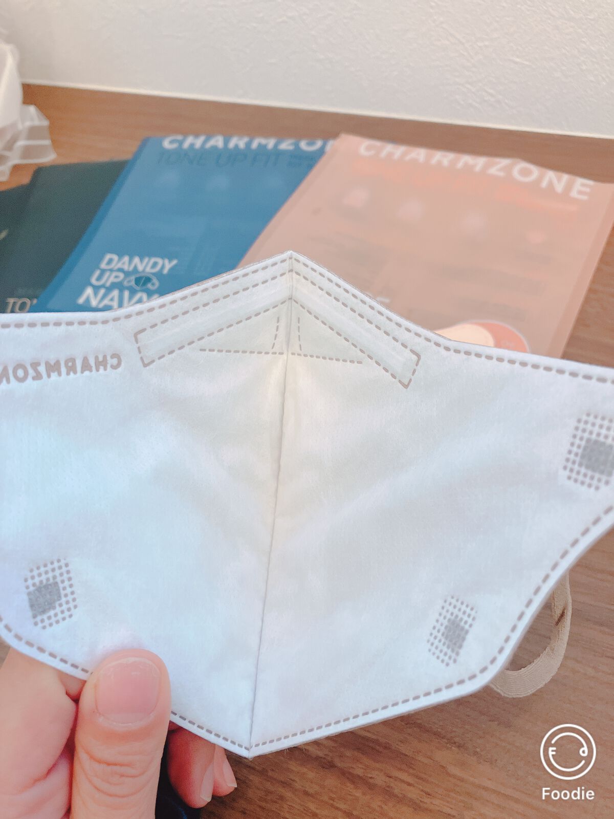 CHARMZONE トーンアップフィットマスク/チャームゾーン/マスクを使ったクチコミ（3枚目）