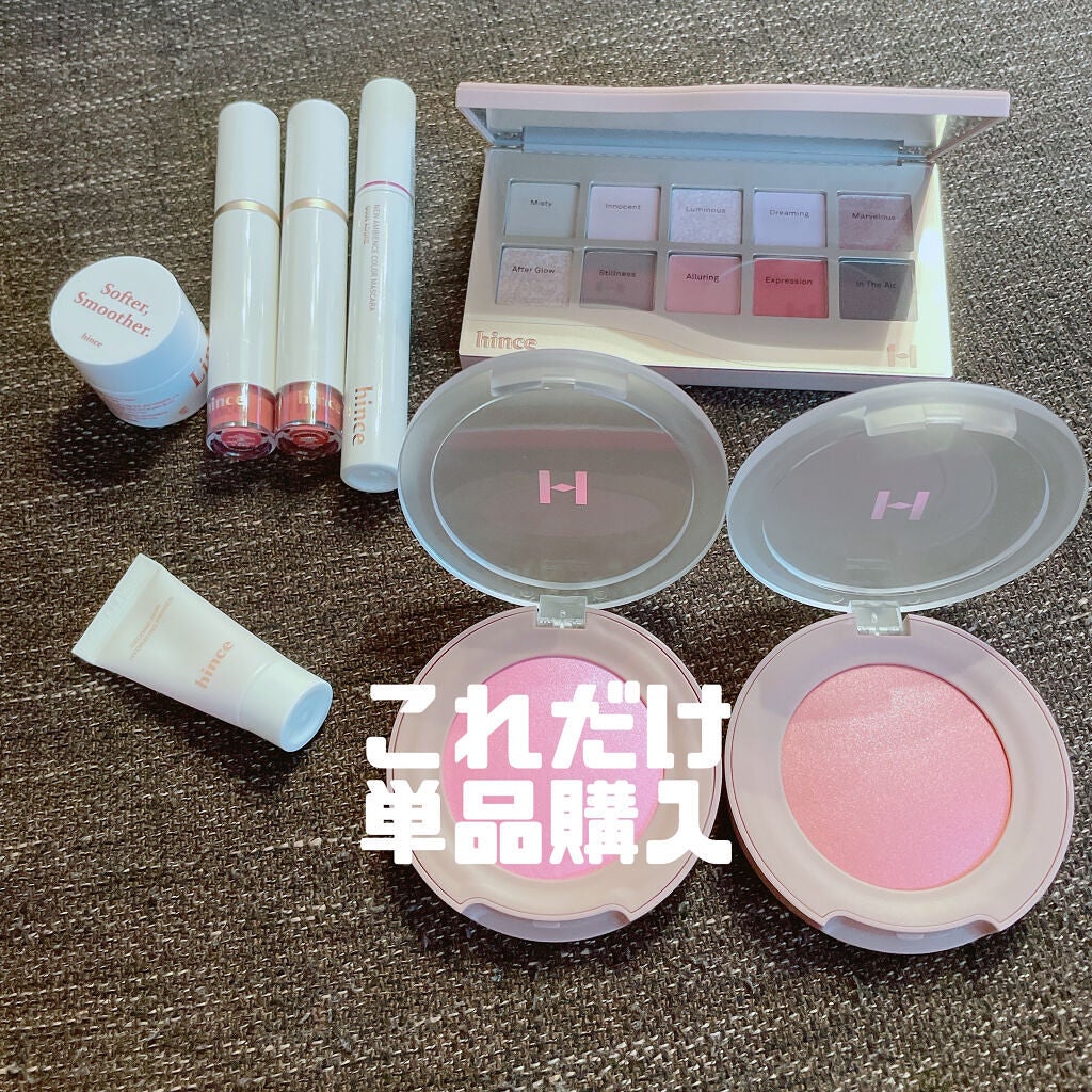 トゥルーディメンショングロウチーク/hince/パウダーチークを使ったクチコミ(2枚目)