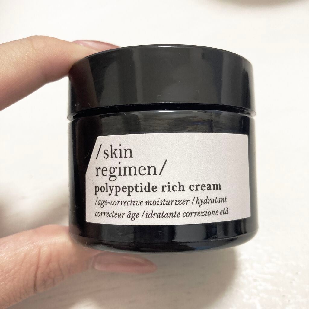 スキンレギメンリッチクリーム/コンフォートゾーン/フェイスクリームを使ったクチコミ(1枚目)