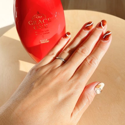 グレイスワン 濃潤リフト液のクチコミ「グレイスワン 薬用リンクル リフト液<医薬部外品>を使ってみました。
1品でシワ改善×シミ対.....」(3枚目)