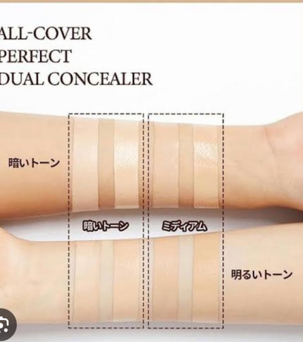 マスクフィットオールカバーデュアルコンシーラー/TIRTIR(ティルティル)/コンシーラーを使ったクチコミ(2枚目)