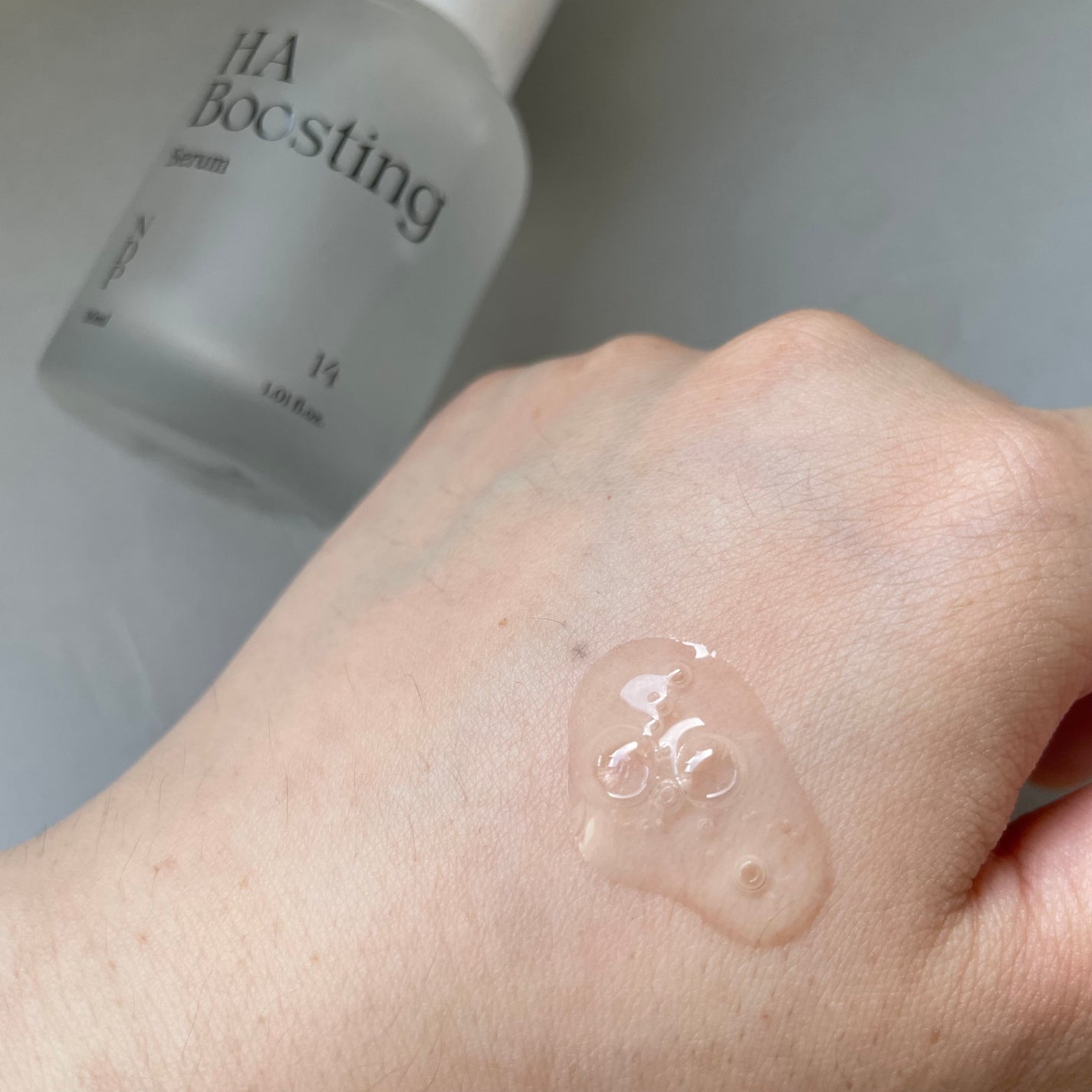 HA Boosting Serum /NATURAL DERMA PROJECT/ブースター・導入液を使ったクチコミ(3枚目)