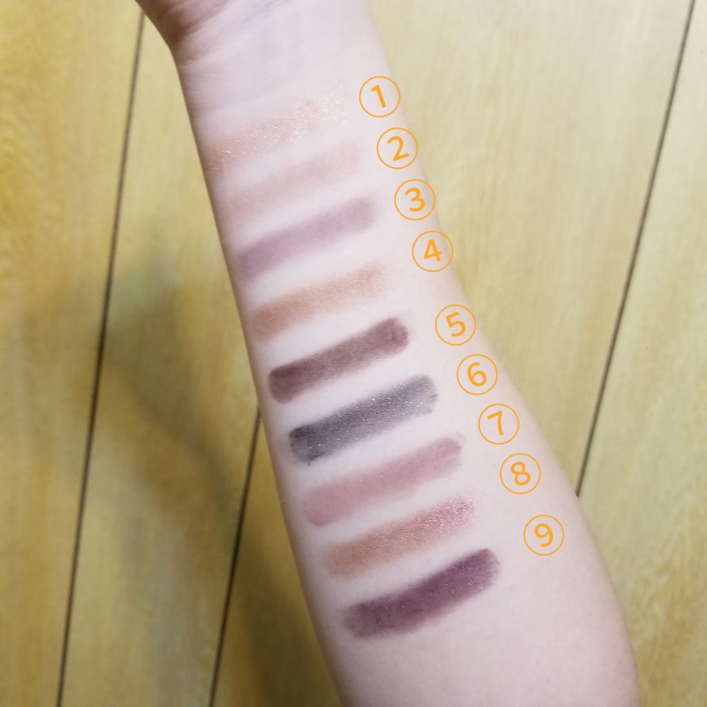 スモール アイシャドウ×9/M・A・C/アイシャドウパレットを使ったクチコミ（3枚目）