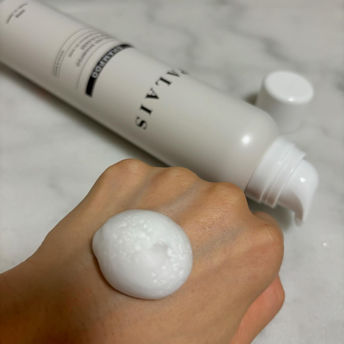 パレ スパークリングシャンプー スカルプクレンズ/PALAIS/頭皮ケアを使ったクチコミ（3枚目）