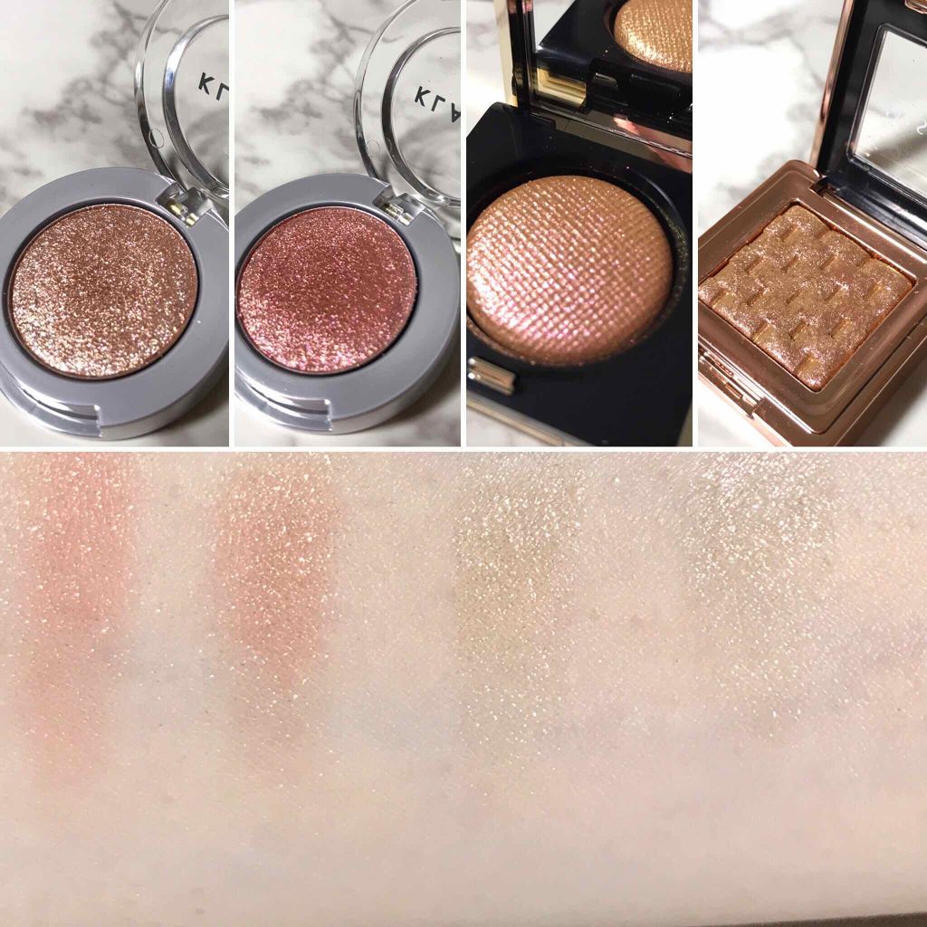 アーバンパールセーション スパークルアイシャドウ/KLAVUU/単色アイシャドウを使ったクチコミ（3枚目）