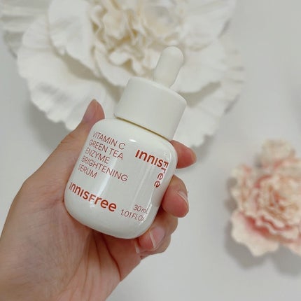 ビタC グリーンティーエンザイム ブライト セラム/innisfree/美容液を使ったクチコミ(7枚目)