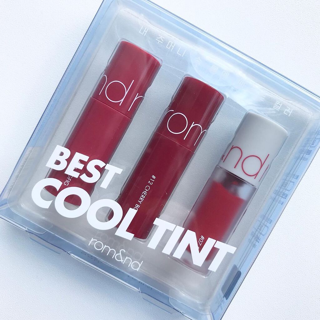 ジューシーラスティングティント/rom&nd/リップティントを使ったクチコミ（3枚目）