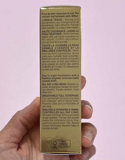 オールアワーズ リキッド/YVES SAINT LAURENT BEAUTE/リキッドファンデーションを使ったクチコミ(8枚目)