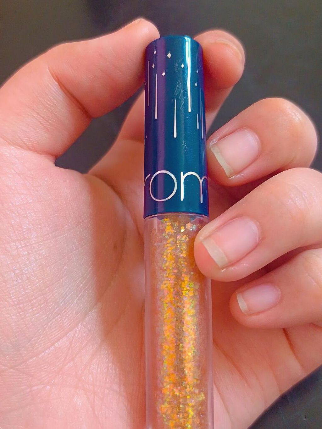 リキッド グリッター シャドウ/rom&nd/グリッターを使ったクチコミ（3枚目）