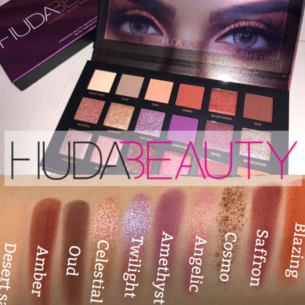 フーダビューティ デザート ダスク アイシャドウパレット/Huda Beauty/アイシャドウパレットを使ったクチコミ（1枚目）
