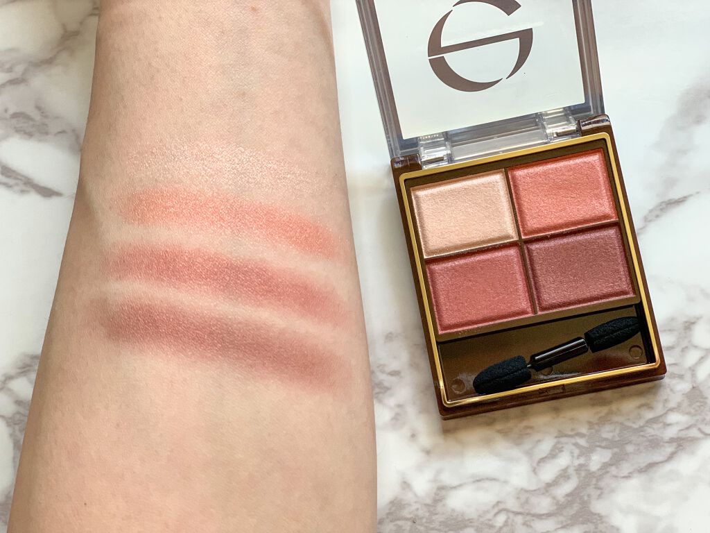 スキニーリッチシャドウ/excel/アイシャドウパレットを使ったクチコミ(3枚目)