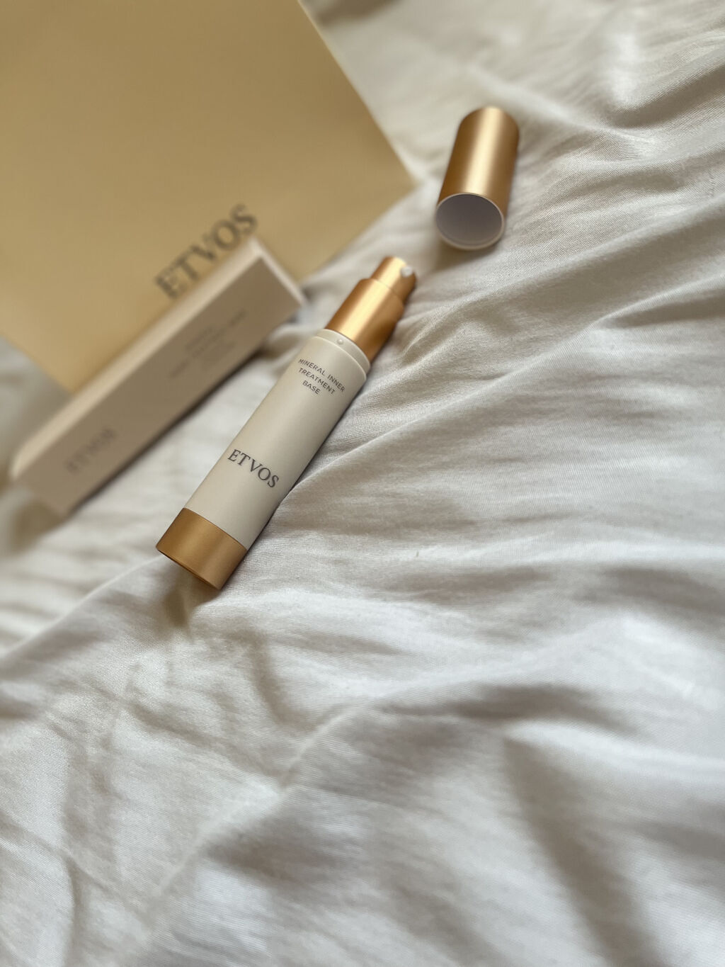 ミネラルインナートリートメントベース/エトヴォス/化粧下地を使ったクチコミ（1枚目）