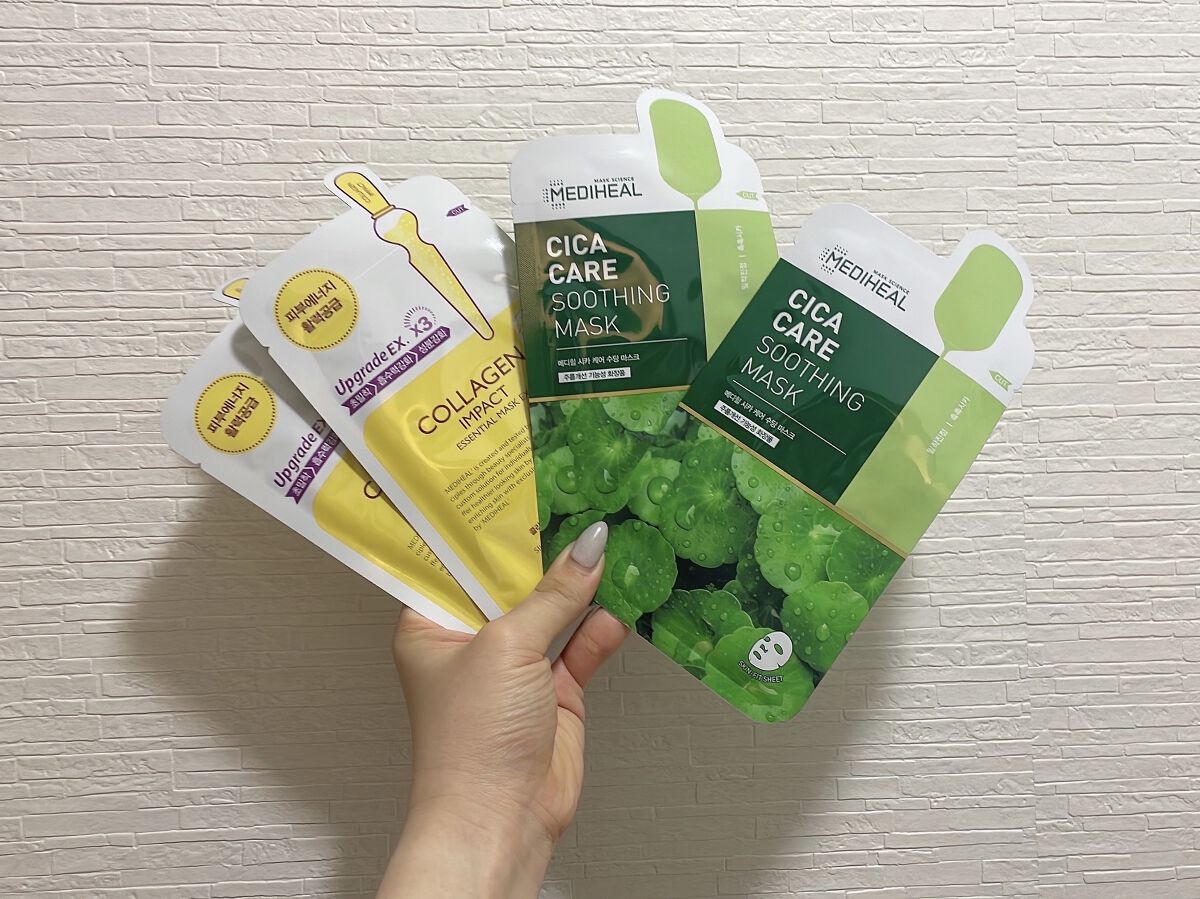 コラーゲン インパクト エッセンシャルマスクEX/MEDIHEAL/シートマスク・パックを使ったクチコミ（1枚目）