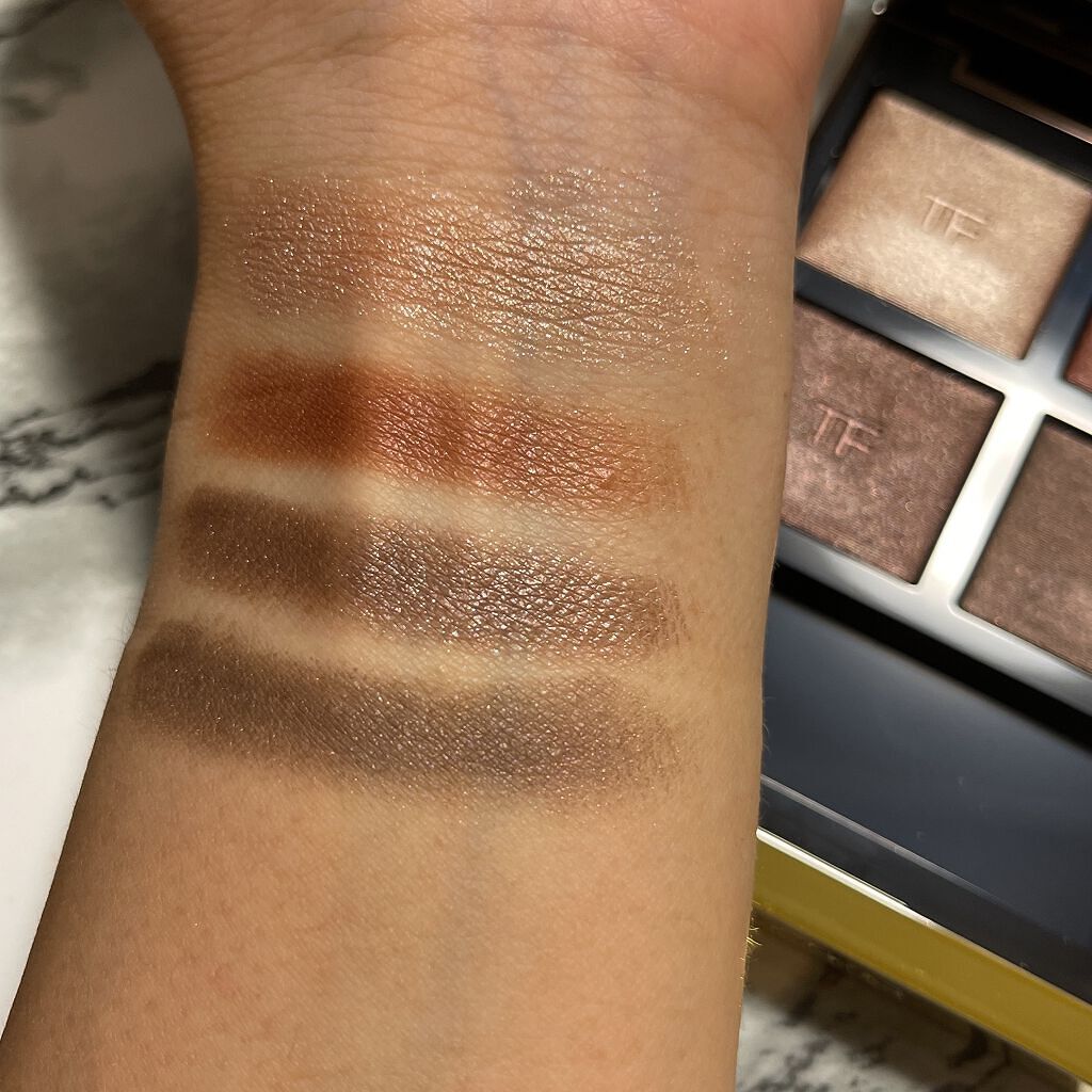 アイ カラー クォード/TOM FORD BEAUTY/アイシャドウパレットを使ったクチコミ（2枚目）