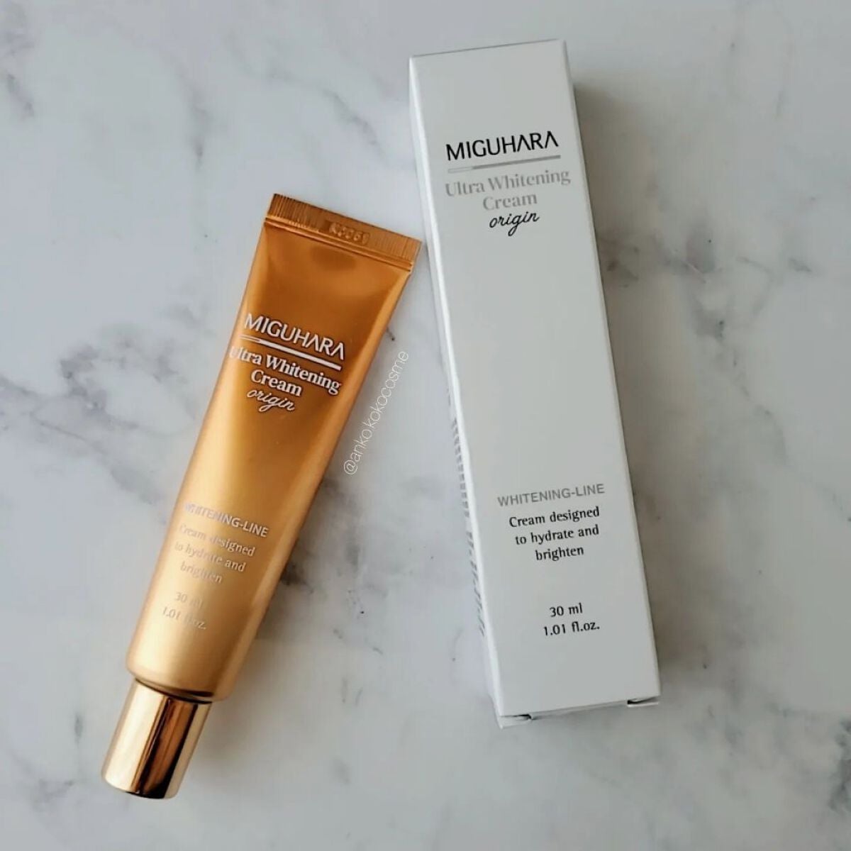ウルトラホワイトニングクリームオリジン/MIGUHARA/フェイスクリームを使ったクチコミ(2枚目)