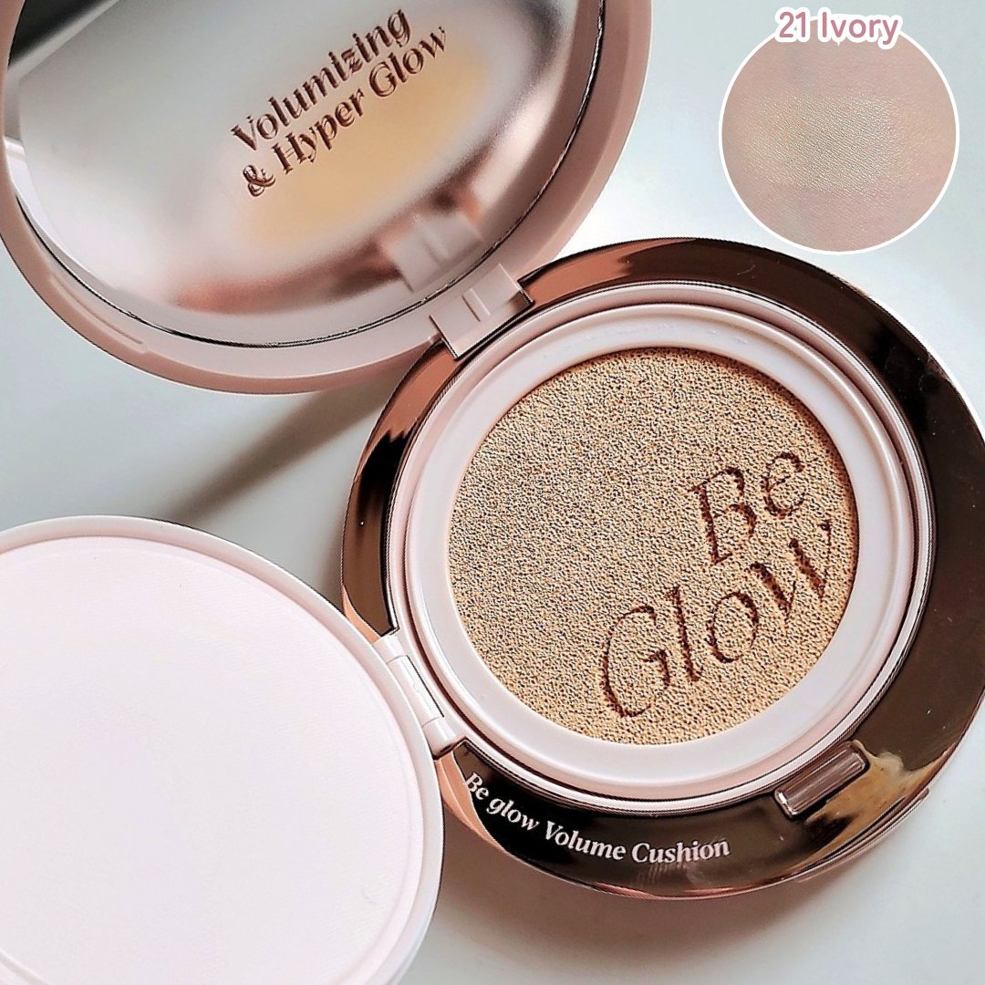 エスポア ビーグロー ボリュームクッション/espoir/クッションファンデーションを使ったクチコミ（3枚目）