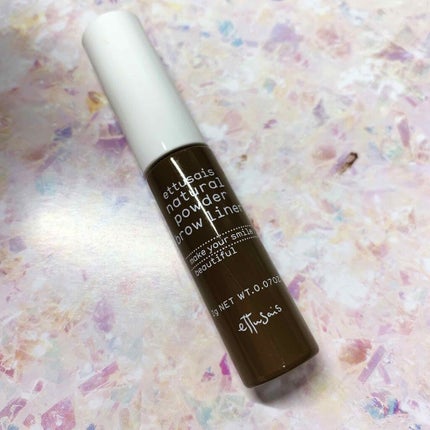 チップオン アイブロー/ettusais/パウダーアイブロウを使ったクチコミ(1枚目)