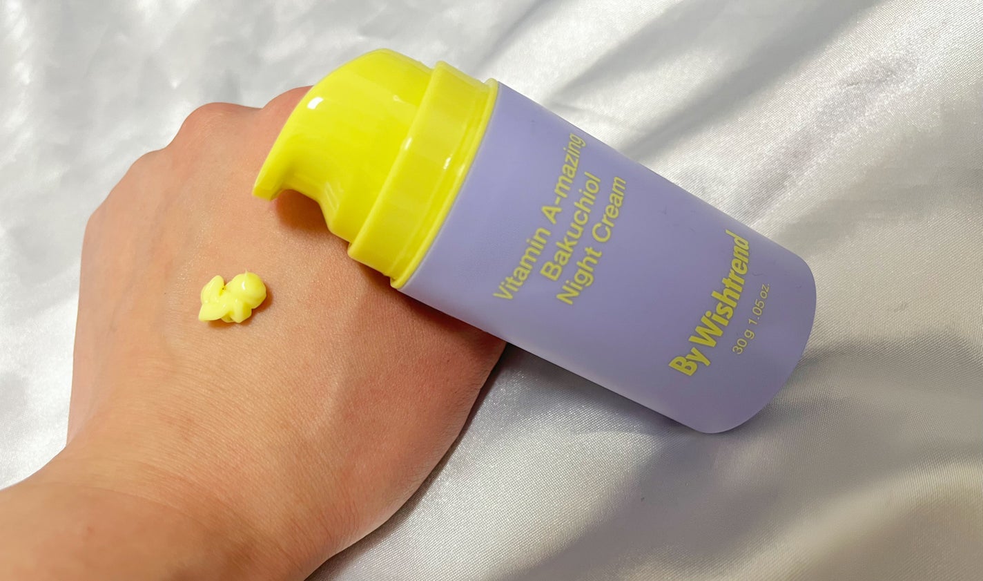 ビタミンA-mazingバクチオールナイトクリーム/By Wishtrend/フェイスクリームを使ったクチコミ(2枚目)
