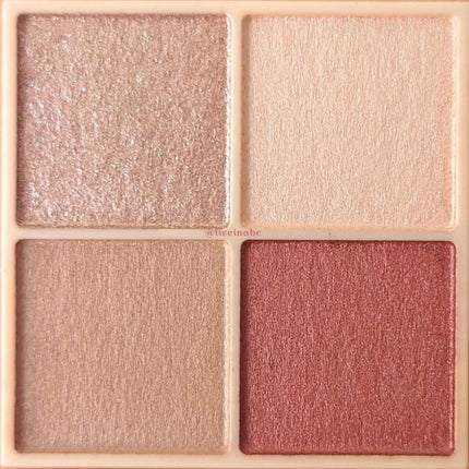 ベージュトーンアイシャドウ/CEZANNE/アイシャドウパレットを使ったクチコミ(4枚目)