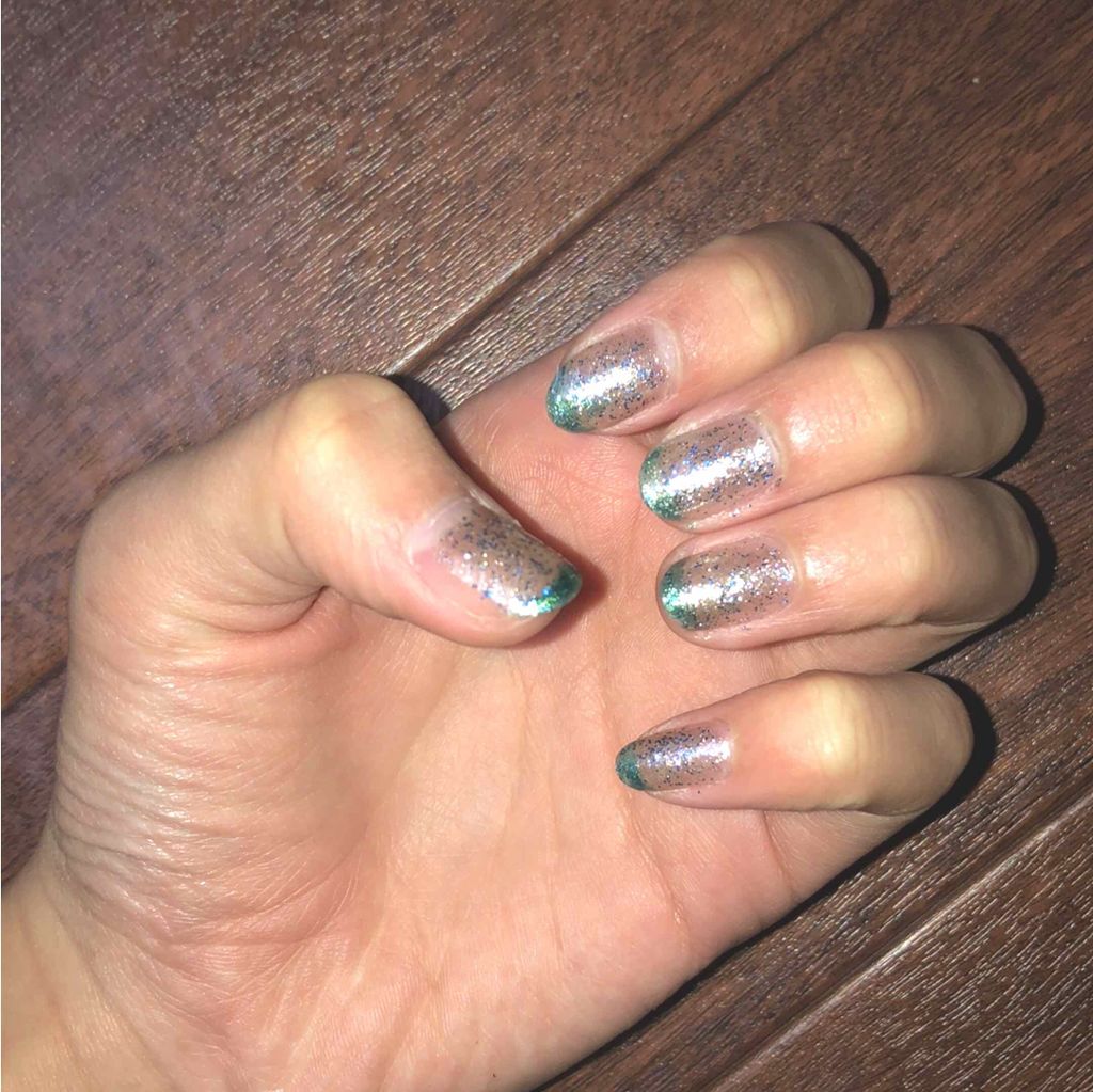 ネイルシール/DAISO/ネイルシールを使ったクチコミ(1枚目)