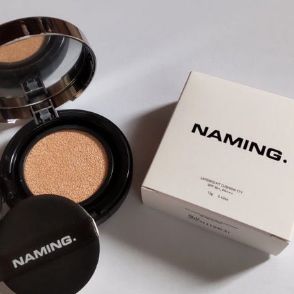ネーミング レイヤード フィットクッション/NAMING./クッションファンデーションを使ったクチコミ(4枚目)